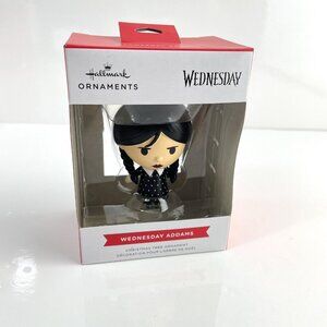 2024 Hallmark WEDNESDAY ADDAMS Christmas Ornament In Box, Netflix Character